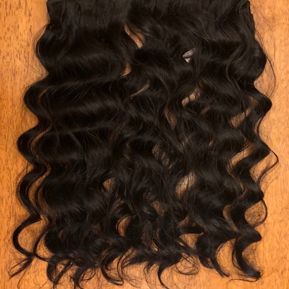 IndiRemi Extensions Other - IndiRemi Premium Virgin Hair Extensions 18” Black